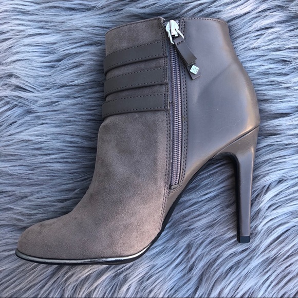🆕 Sam & Libby Faux Suede Ankle Boots - Picture 5 of 6